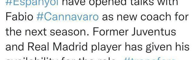 曝西班牙人考虑邀卡纳瓦罗执教 武磊或将迎来转机
